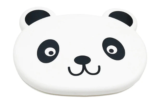Masuta auto cu suport pahare pentru copii, 23.5 x 19 cm, Panda